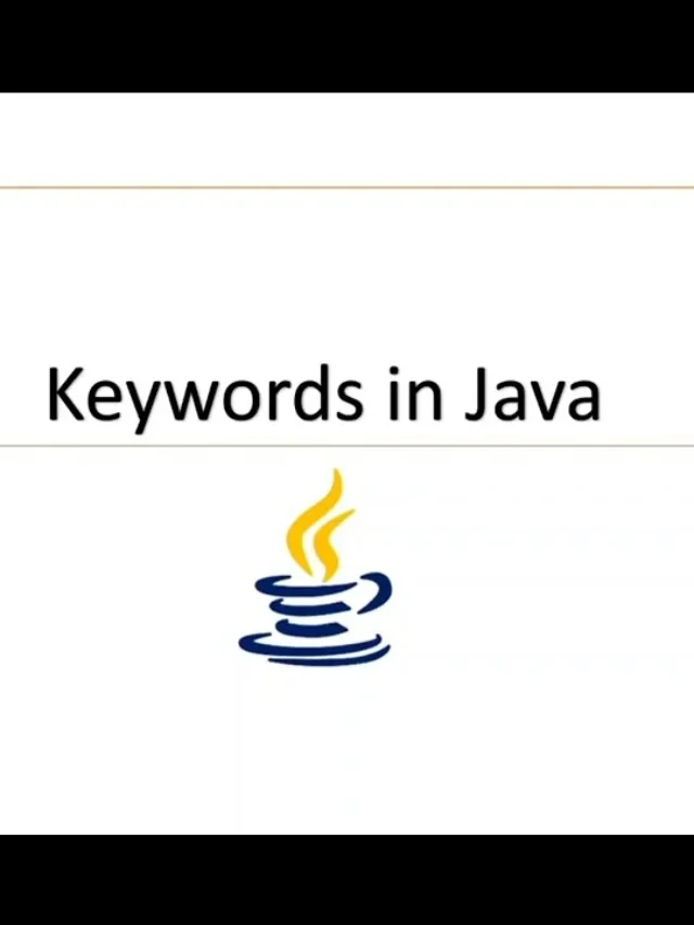 Essential Java Keywords