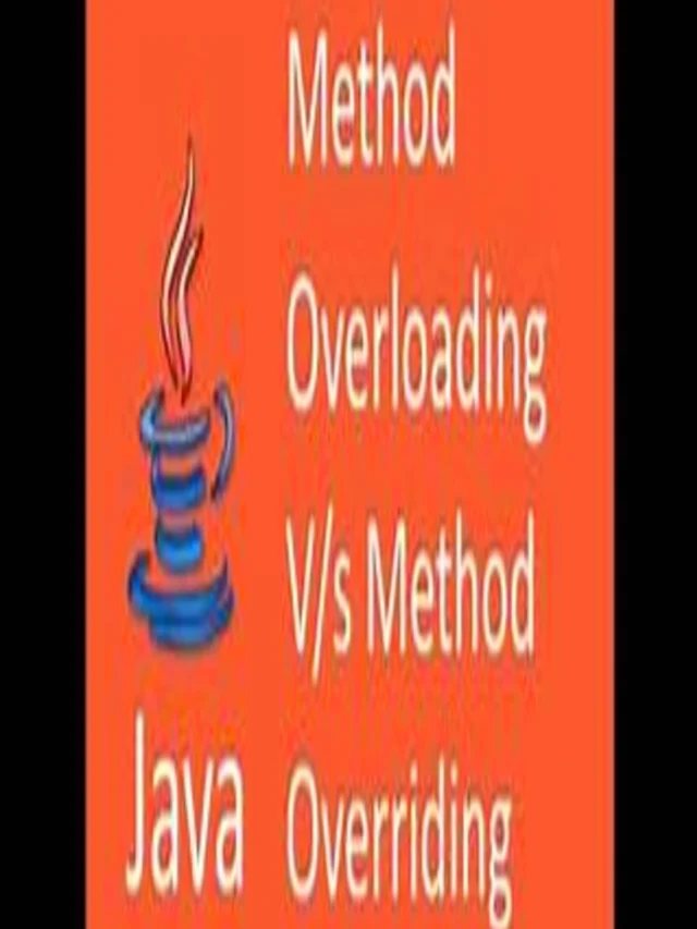 Difference Between Method Overloading and Method Overriding in Java